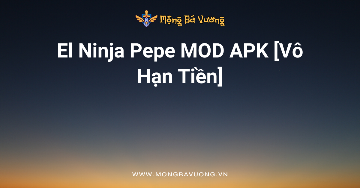 El Ninja Pepe MOD APK
