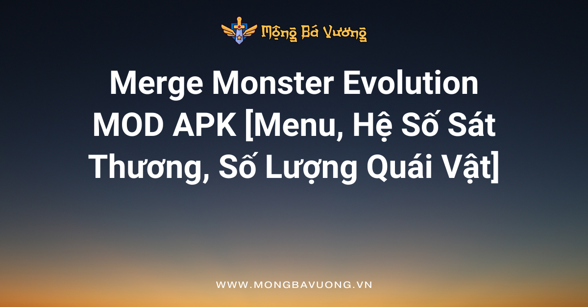 Merge Monster Evolution MOD APK