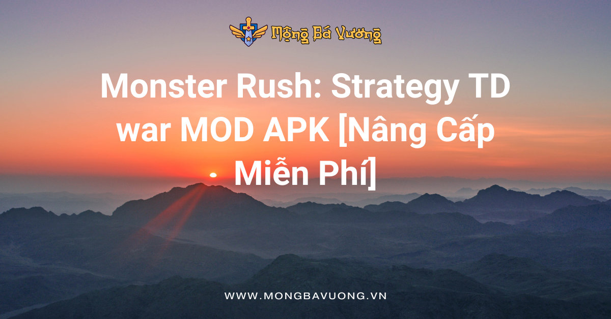 Monster Rush: Strategy TD war MOD APK
