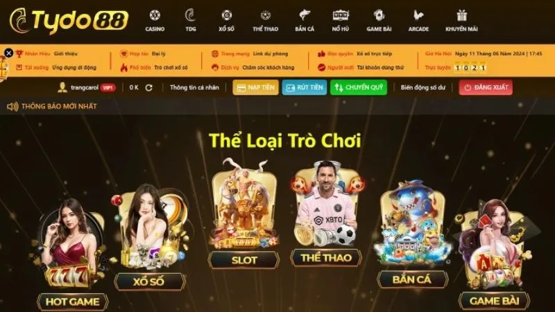 Giới thiệu sơ lược về nhà cái Tydo88